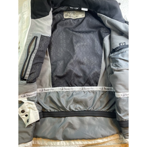 BODY GLOVE Snow Ski Snowboarding JACKET Womens Medium White Hood - Picture 6 of 12